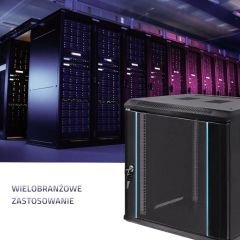 QOLTEC SZAFA RACK 19" | 12U | 600 X 635 X 600 QOLTEC SZAFA RACK 19" | 12U | 600 X 635 X 600
