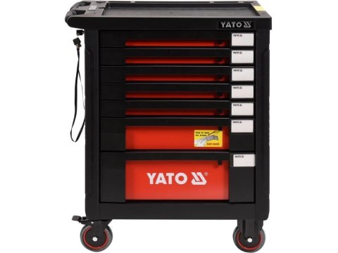 YATO SZAFKA WARSZTATOWA + 211szt. NARZĘDZI 55290 YATO SZAFKA WARSZTATOWA + 211szt. NARZĘDZI 55290