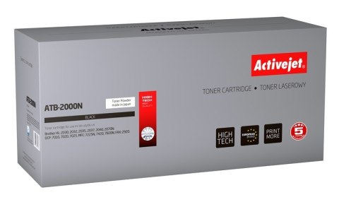 Activejet Toner ATB-2000N (zamiennik Brother TN-2000/TN-2005; Supreme; 2500 stron; czarny) Activejet Toner ATB-2000N (zamiennik Brother TN-2000/TN-2005; Supreme; 2500 stron; czarny)