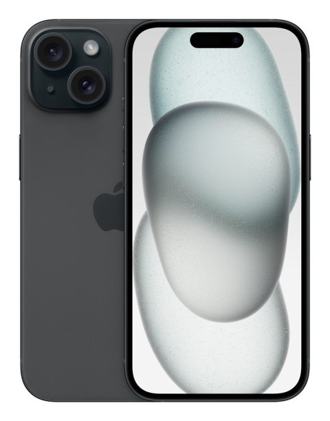 Apple iPhone 15 15,5 cm (6.1") Dual SIM iOS 17 5G USB Type-C 128 GB Czarny Apple iPhone 15 15,5 cm (6.1") Dual SIM iOS 17 5G USB Type-C 128 GB Czarny