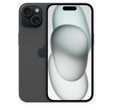 Apple iPhone 15 15,5 cm (6.1") Dual SIM iOS 17 5G USB Type-C 128 GB Czarny Apple iPhone 15 15,5 cm (6.1") Dual SIM iOS 17 5G USB Type-C 128 GB Czarny