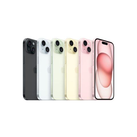 Apple iPhone 15 15,5 cm (6.1") Dual SIM iOS 17 5G USB Type-C 256 GB Zielony Apple iPhone 15 15,5 cm (6.1") Dual SIM iOS 17 5G USB Type-C 256 GB Zielony
