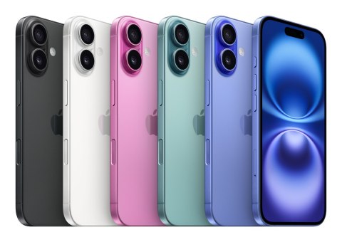 Apple iPhone 16 15,5 cm (6.1") Dual SIM iOS 18 5G USB Type-C 256 GB Różowy Apple iPhone 16 15,5 cm (6.1") Dual SIM iOS 18 5G USB Type-C 256 GB Różowy
