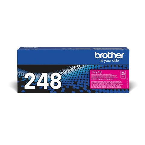 Brother TN-248M kaseta z tonerem 1 szt. Oryginalny Purpurowy Brother TN-248M kaseta z tonerem 1 szt. Oryginalny Purpurowy