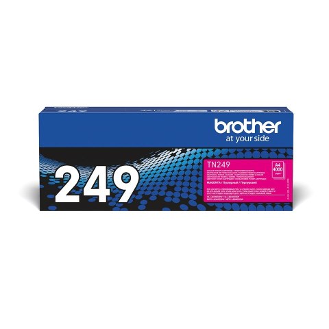 Brother TN-249M kaseta z tonerem 1 szt. Oryginalny Purpurowy Brother TN-249M kaseta z tonerem 1 szt. Oryginalny Purpurowy