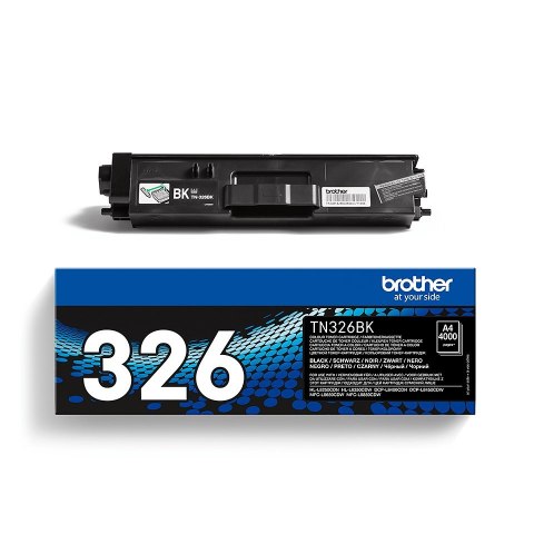 Brother TN-326BK kaseta z tonerem 1 szt. Oryginalny Czarny Brother TN-326BK kaseta z tonerem 1 szt. Oryginalny Czarny