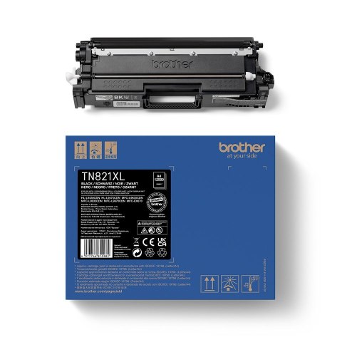 Brother TN-821XLBK kaseta z tonerem 1 szt. Oryginalny Czarny Brother TN-821XLBK kaseta z tonerem 1 szt. Oryginalny Czarny