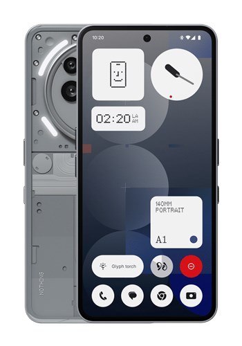 Nothing Phone (3a) 17,2 cm (6.77") Dual SIM Android 15 5G 12/256GB Grey