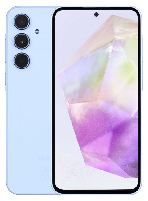 Samsung Galaxy A35 5G 16,8 cm (6.6") Hybrid Dual SIM Android 14 USB Type-C 8 GB 256 GB 5000 mAh Niebieski Samsung Galaxy A35 5G 16,8 cm (6.6") Hybrid Dual SIM Android 14 USB Type-C 8 GB 256 GB 5000 mAh Niebieski