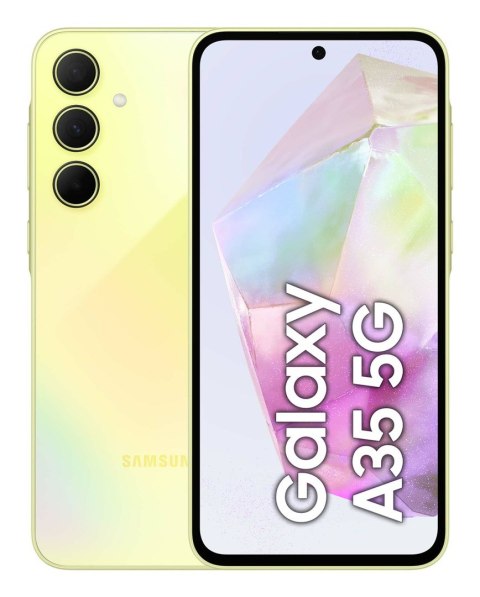 Samsung Galaxy A35 5G 16,8 cm (6.6") Hybrid Dual SIM Android 14 USB Type-C 8 GB 256 GB 5000 mAh Żółty Samsung Galaxy A35 5G 16,8 cm (6.6") Hybrid Dual SIM Android 14 USB Type-C 8 GB 256 GB 5000 mAh Żółty