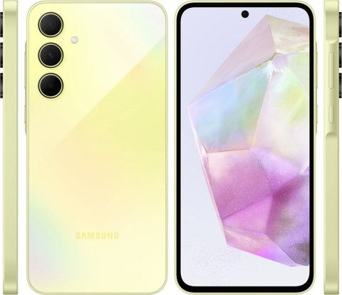 Samsung Galaxy A35 5G 16,8 cm (6.6") Hybrid Dual SIM Android 14 USB Type-C 8 GB 256 GB 5000 mAh Żółty Samsung Galaxy A35 5G 16,8 cm (6.6") Hybrid Dual SIM Android 14 USB Type-C 8 GB 256 GB 5000 mAh Żółty