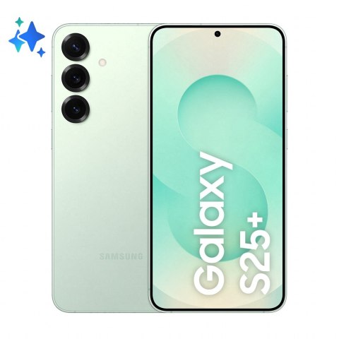 Samsung Galaxy S25+ 17 cm (6.7") Dual SIM Android 15 5G USB Type-C 12 GB 256 GB 4900 mAh Miętowy