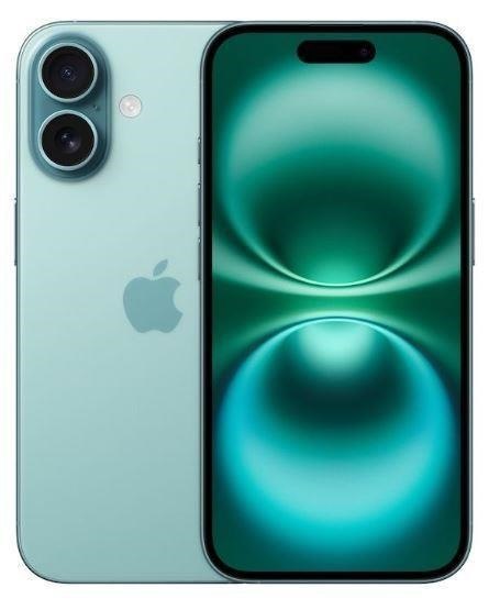 Telefon komórkowy iPhone 16/256GB Teal MYEJ3 Apple Telefon komórkowy iPhone 16/256GB Teal MYEJ3 Apple