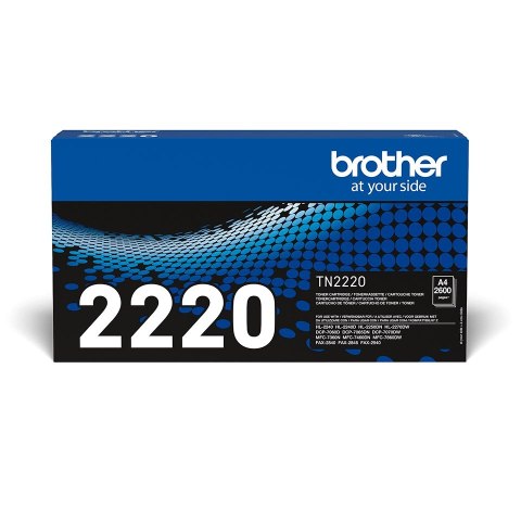 Toner Brother TN2220=TN-2220, 2600 str. czarny Toner Brother TN2220=TN-2220, 2600 str. czarny