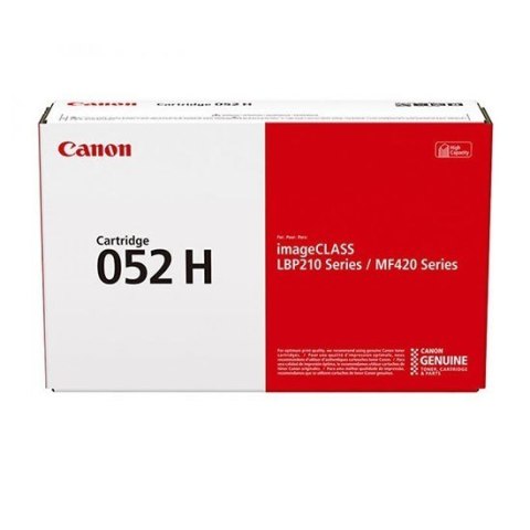 Canon 052 H kaseta z tonerem Oryginalny Czarny Canon 052 H kaseta z tonerem Oryginalny Czarny