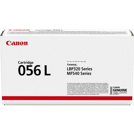 Canon 056 L kaseta z tonerem 1 szt. Oryginalny Czarny Canon 056 L kaseta z tonerem 1 szt. Oryginalny Czarny