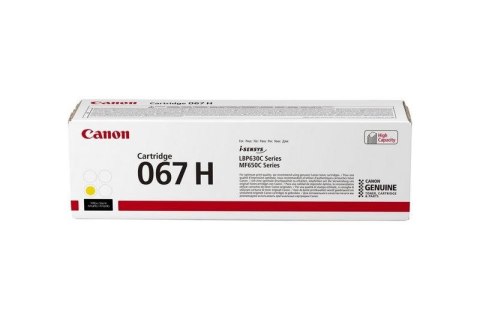 Canon CRG-067H Toner Yellow 5103C002 Canon CRG-067H Toner Yellow 5103C002
