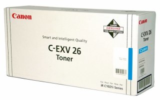 Canon Toner C-EXV26 (1659B006) Cyan, Wydajność 6000 stron.