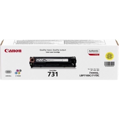 Canon Toner CRG-731 6269B002 Yellow Canon Toner CRG-731 6269B002 Yellow