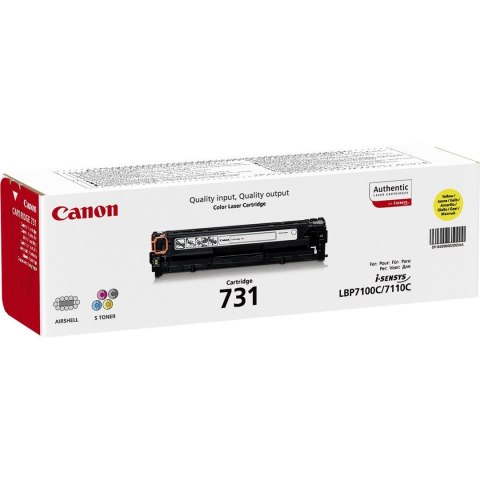 Canon Toner CRG-731 6269B002 Yellow Canon Toner CRG-731 6269B002 Yellow