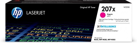 HP 207X oryginalny purpurowy toner LaserJet o wysokiej wydajności HP 207X oryginalny purpurowy toner LaserJet o wysokiej wydajności