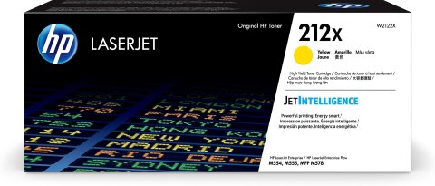 HP 212X Oryginalny wkład z żółtym tonerem LaserJet o wysokiej wydajności HP 212X Oryginalny wkład z żółtym tonerem LaserJet o wysokiej wydajności