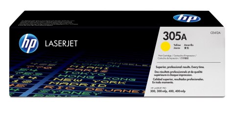 HP 305A kaseta z tonerem 1 szt. Oryginalny Żółty HP 305A kaseta z tonerem 1 szt. Oryginalny Żółty