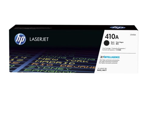 HP 410A oryginalny wkład z czarnym tonerem LaserJet HP 410A oryginalny wkład z czarnym tonerem LaserJet