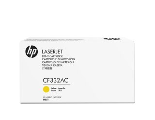 Kaseta HP CONTRACT nr 654A HP654A HP 654A żółta Gelb (CF332AC)