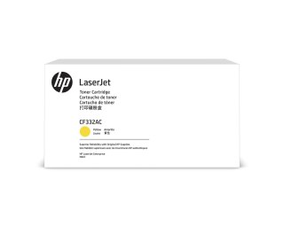 Kaseta HP CONTRACT nr 654A HP654A HP 654A żółta Gelb (CF332AC)