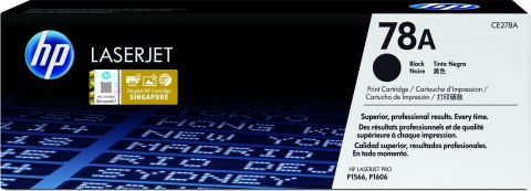 Toner HP czarny HP 78A, HP78A=CE278A, 2100 str. Toner HP czarny HP 78A, HP78A=CE278A, 2100 str.