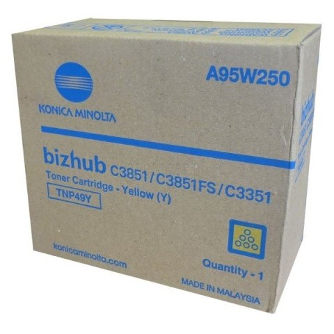 Konica-Minolta Toner TNP-49 A95W250 Yellow Konica-Minolta Toner TNP-49 A95W250 Yellow