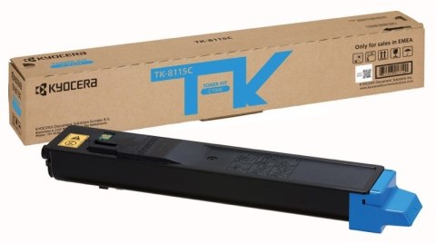 Kyocera Toner TK-8115C 1T02P3CNL0 Cyan Kyocera Toner TK-8115C 1T02P3CNL0 Cyan