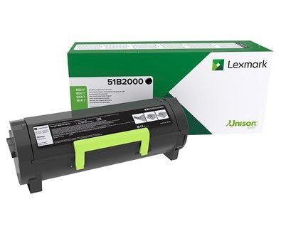 Lexmark 51B2000 kaseta z tonerem Oryginalny Czarny Lexmark 51B2000 kaseta z tonerem Oryginalny Czarny
