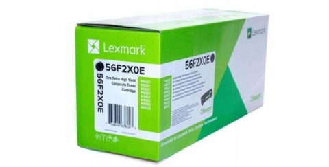 Lexmark Toner 56F2X0E Black Lexmark Toner 56F2X0E Black