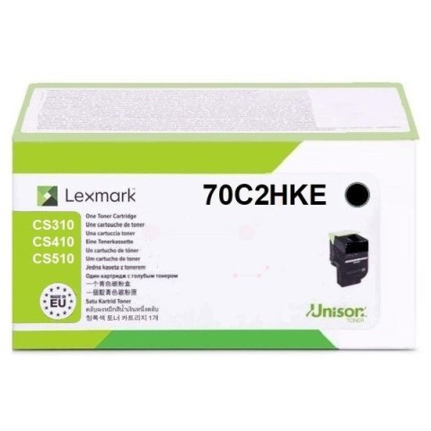 Lexmark Toner 70C2HKE Black Lexmark Toner 70C2HKE Black