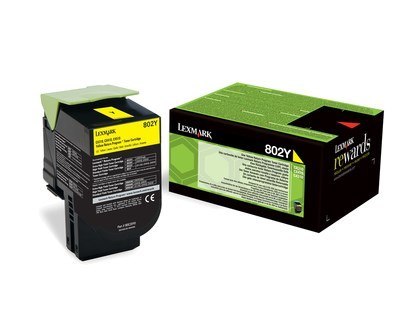 Lexmark Toner 80C20Y0 Yellow Lexmark Toner 80C20Y0 Yellow