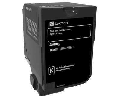 Lexmark Toner 84C2HKE Black Lexmark Toner 84C2HKE Black