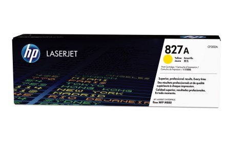 Wkład HP nr 827A HP827A HP 827A Żółty Gelb (CF302A)