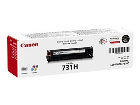 Canon 731H kaseta z tonerem 1 szt. Oryginalny Czarny Canon 731H kaseta z tonerem 1 szt. Oryginalny Czarny