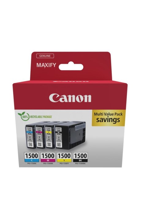 Canon PGI 1500 BK/C/M/Y Multipack Canon PGI 1500 BK/C/M/Y Multipack