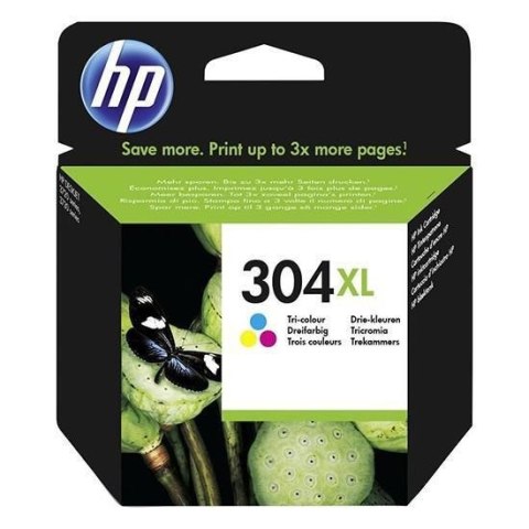 HP 304XL TRI-COLOR ORIGINAL INK/EN/PL/HU/CZ/SL CARTRIDGE HP 304XL TRI-COLOR ORIGINAL INK/EN/PL/HU/CZ/SL CARTRIDGE