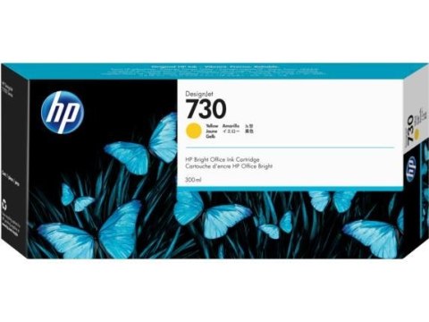 HP Wkład z atramentem żółtym DesignJet 730 o pojemności 300 ml HP Wkład z atramentem żółtym DesignJet 730 o pojemności 300 ml