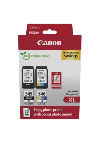 Zestaw promocyjny zdjęć Canon 8286B011 - Cyjan - Purpurowy - Żółty - 2 sztuki
