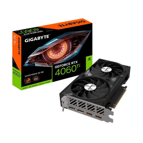 GIGABYTE GeForce RTX 4060 Ti WINDFORCE OC NVIDIA 8 GB GDDR6 GIGABYTE GeForce RTX 4060 Ti WINDFORCE OC NVIDIA 8 GB GDDR6