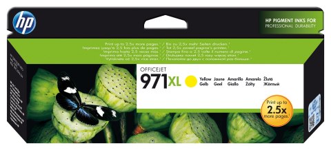HP 971XL oryginalny wkład atramentowy żółty XL HP 971XL oryginalny wkład atramentowy żółty XL