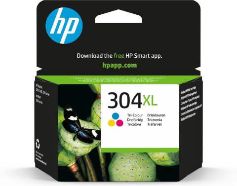 HP Oryginalny trójkolorowy wkład atramentowy 304XL HP Oryginalny trójkolorowy wkład atramentowy 304XL