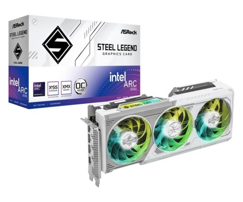 Karta graficzna ASRock Intel Arc B580 Steel Legend 12GB OC Karta graficzna ASRock Intel Arc B580 Steel Legend 12GB OC