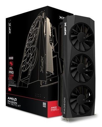 Karta graficzna XFX VGA 16GB Radeon RX9070XT Quicksilver OC Gaming 3xDP/1xHDMI Karta graficzna XFX VGA 16GB Radeon RX9070XT Quicksilver OC Gaming 3xDP/1xHDMI