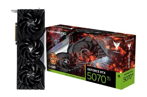 Karta graficzna Gainward RTX5070Ti Phoenix GS V1 16GB GDDR7 HDMI 3xDP Karta graficzna Gainward RTX5070Ti Phoenix GS V1 16GB GDDR7 HDMI 3xDP